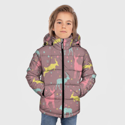 Зимняя куртка для мальчиков 3D Газели - фото 2