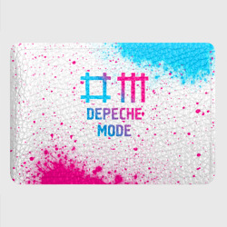 Картхолдер с принтом Depeche Mode neon gradient style - фото 2