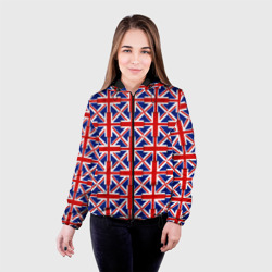 Женская куртка 3D Флаги Англии - фото 2