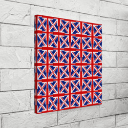 Холст квадратный Флаги Англии - фото 2