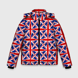 Зимняя куртка для мальчиков 3D Флаги Англии