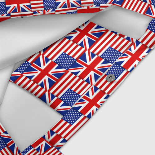 Пляжная сумка 3D Флаги США и Англии - фото 4