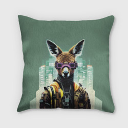 Подушка 3D Cool kangaroo - Cyberpunk