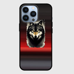 Чехол для iPhone 13 Pro Волк одиночка
