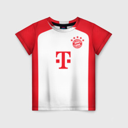 ФК Бавария Мюнхен форма 23-24 домашняя – Детская футболка 3D с принтом купить со скидкой в -33%