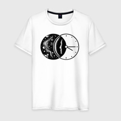 Мужская футболка хлопок Космос и время
