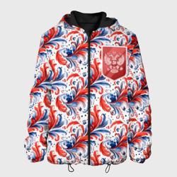 Мужская куртка 3D Красный герб России