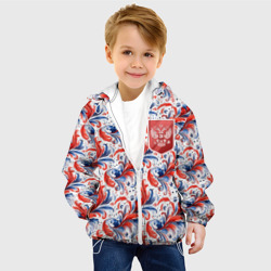 Детская куртка 3D Красный герб России - фото 2