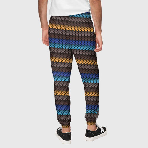 Мужские брюки 3D Вязаный стиль, цвет 3D печать - фото 5