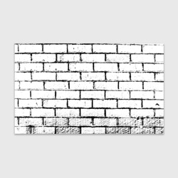 Бумага для упаковки 3D White brick wall