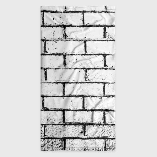 Бандана-труба 3D White brick wall, цвет 3D печать - фото 7