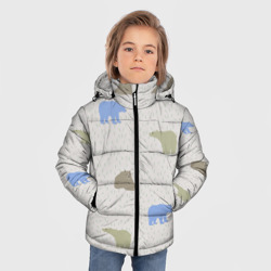 Зимняя куртка для мальчиков 3D Мишутки - фото 2