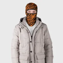 Балаклава 3D Полоски тигра - tiger - фото 2