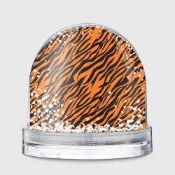 Игрушка Снежный шар Полоски тигра - tiger