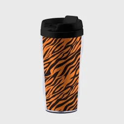 Термокружка-непроливайка Полоски тигра - tiger