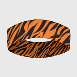 Повязка на голову 3D Полоски тигра - tiger