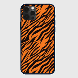 Чехол для iPhone 12 Pro Max Полоски тигра - tiger
