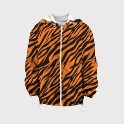 Детская куртка 3D Полоски тигра - tiger