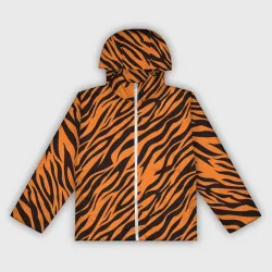 Женская ветровка 3D Полоски тигра - tiger