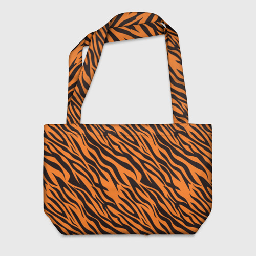 Пляжная сумка 3D Полоски тигра - tiger - фото 2