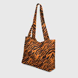 Пляжная сумка 3D Полоски тигра - tiger - фото 2
