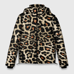 Мужская зимняя куртка 3D Шкура ягуара, гепарда, леопарда