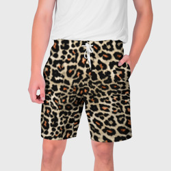 Мужские шорты 3D Шкура ягуара, гепарда, леопарда