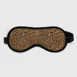 Маска для сна 3D Меховая шкура ягуара, гепарда, леопарда