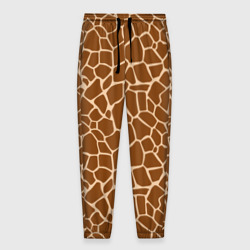 Мужские брюки 3D Пятнистая шкура жирафа