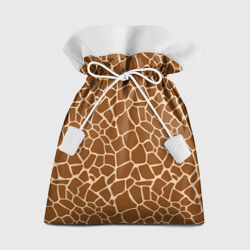 Подарочный 3D мешок Пятнистая шкура жирафа