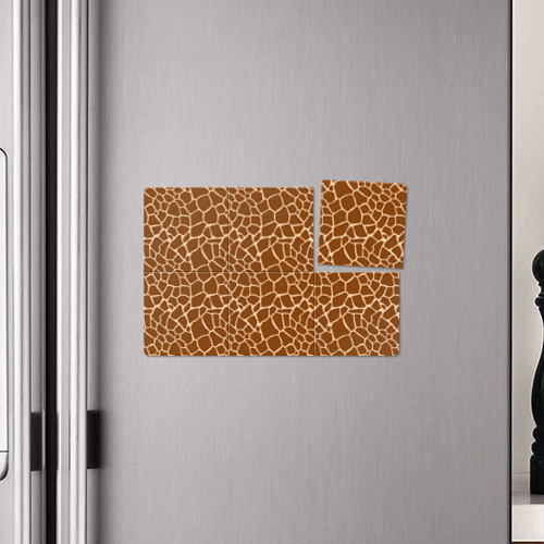 Магнитный плакат 3Х2 Пятнистая шкура жирафа - фото 4