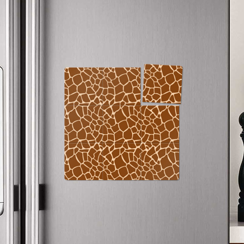 Магнитный плакат 3Х3 Пятнистая шкура жирафа - фото 4