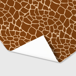 Бумага для упаковки 3D Пятнистая шкура жирафа - фото 2