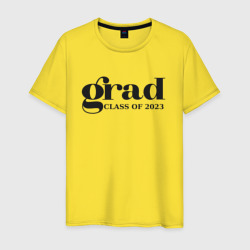 Мужская футболка хлопок Выпускной класс 2023