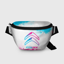 Поясная сумка 3D Citroen neon gradient style