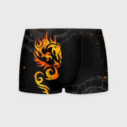 Мужские трусы 3D Пламенный дракон