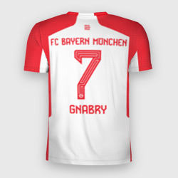 Мужская футболка 3D Slim Гнабри Бавария Мюнхен форма 23-24 домашняя