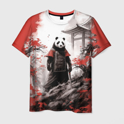 Panda samurai – Футболка с принтом купить со скидкой в -26%