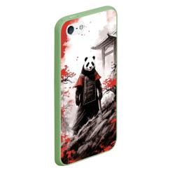 Чехол для iPhone 5/5S матовый Panda samurai - фото 2