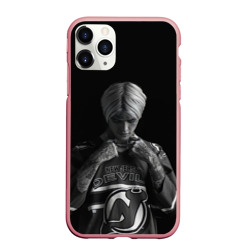 Чехол для iPhone 11 Pro Max матовый Lil Peep in the Dark