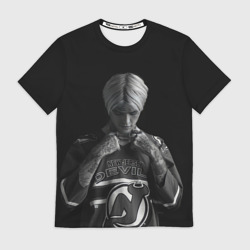 Мужская футболка 3D Lil Peep in the Dark