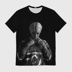Мужская футболка 3D Lil Peep in the Dark