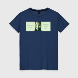 Женская футболка хлопок Веган для жизни, природа внутри тебя