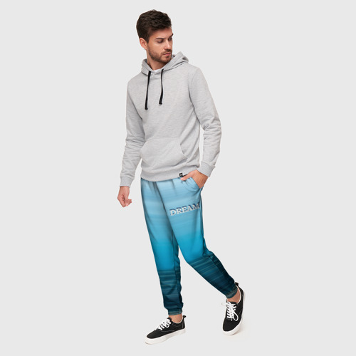 Мужские брюки 3D Dream на градиенте, цвет 3D печать - фото 3