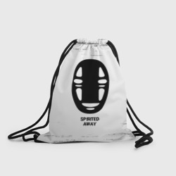 Рюкзак-мешок 3D Spirited Away glitch на светлом фоне
