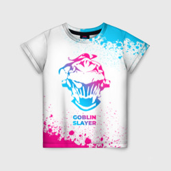 Goblin Slayer neon gradient style – Детская футболка 3D с принтом купить со скидкой в -33%