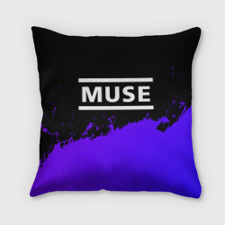 Подушка 3D Muse purple grunge