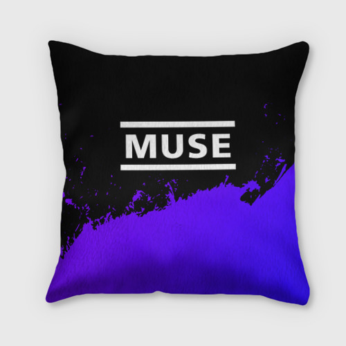 Подушка 3D Muse purple grunge