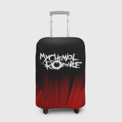 Чехол для чемодана 3D My Chemical Romance red plasma