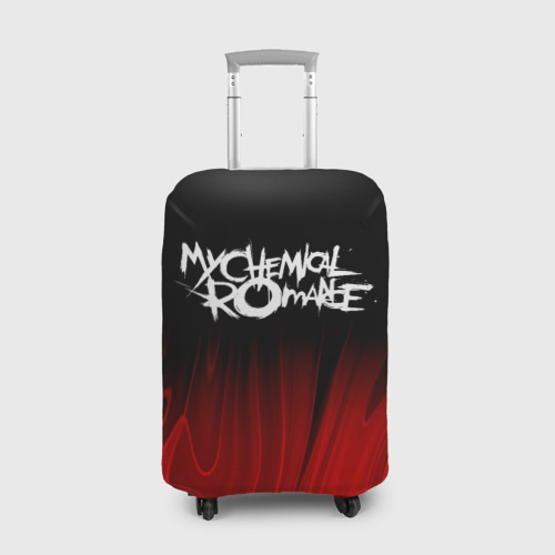 Чехол для чемодана 3D My Chemical Romance red plasma, цвет 3D печать